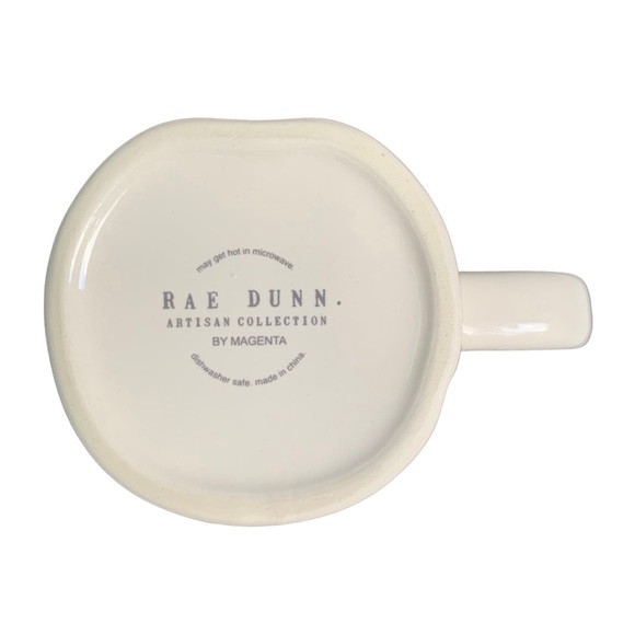 Rae Dunn BIG LITTLE Mugs Box Set White Black Letters Dimples 2017 OG NIB NWT - Picture 17 of 17